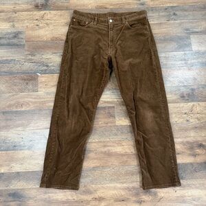 Buck Mason Ford Standard Corduroy Pants Men’s 34x30 Brown Stretch